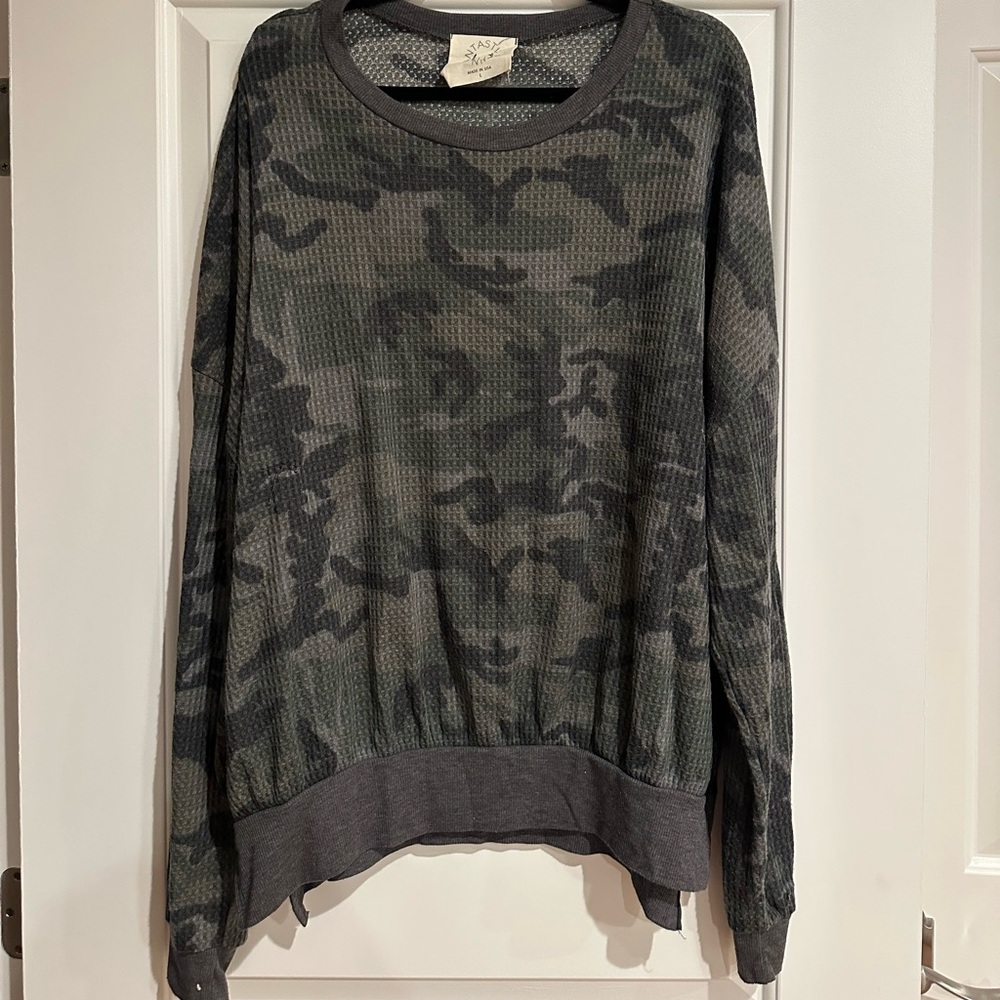 Camo Gray Light Sweatshirt